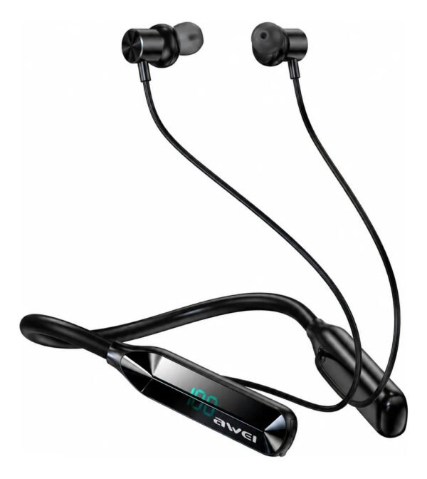 Auriculares Deportivos AWEI G75BL Inalámbricos de Banda - Negro
