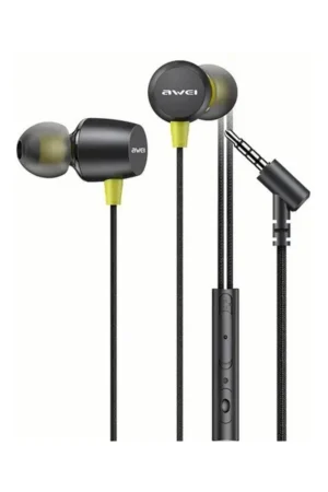 Auriculares In-Ear AWEI L5 Jack 3,5 mm con Micrófono - Negro