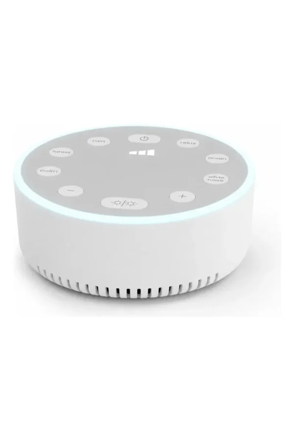 Parlante Portátil O'clock Night Light White Noise Sleep Device - Blanco
