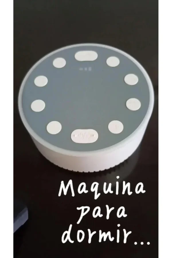 Parlante Portátil O'clock Night Light White Noise Sleep Device - Blanco