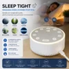 Parlante Portátil O'clock Night Light White Noise Sleep Device - Blanco
