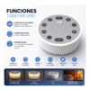 Parlante Portátil O'clock Night Light White Noise Sleep Device - Blanco
