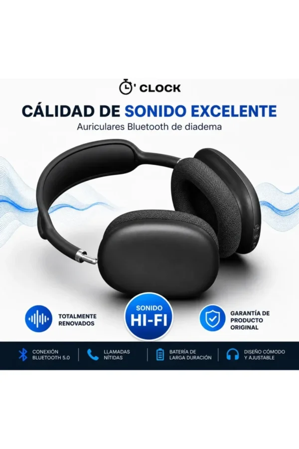Auriculares Vincha O'clock P9 Max