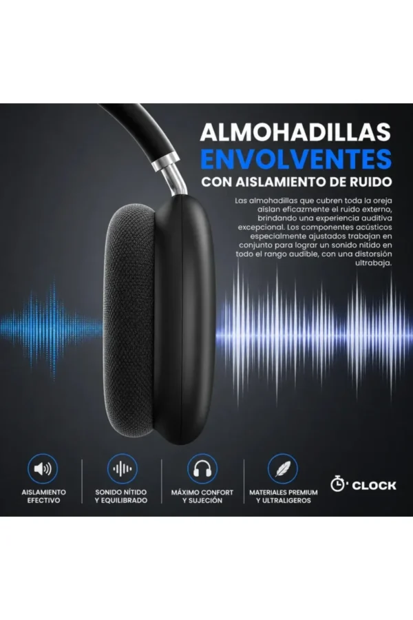 Auriculares Vincha O'clock P9 Max