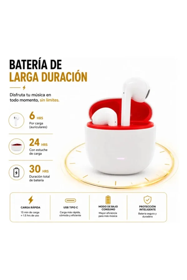 Auriculares In-Ear O'clock G08