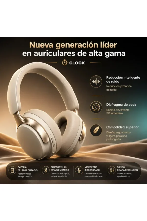 Auriculares Vincha O'clock WH1000